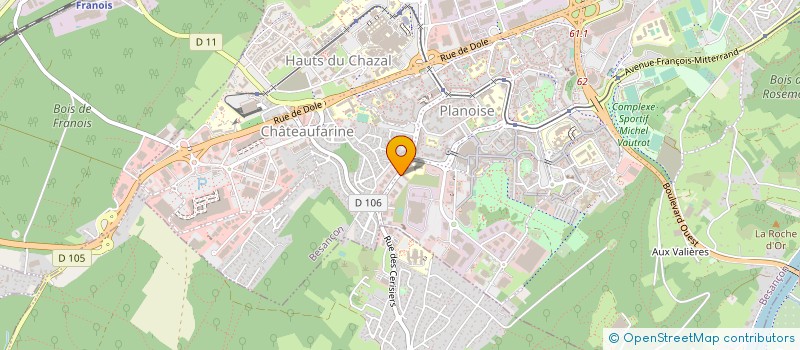 localisation de l'entreprise 788 874 410   BESANCON