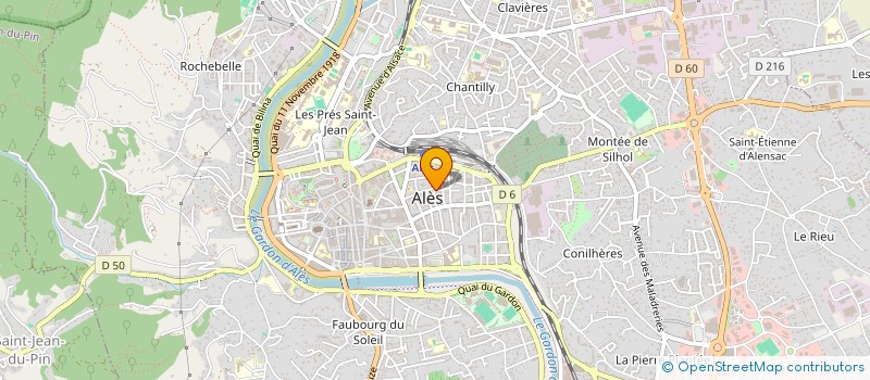 localisation de l'entreprise 788 915 825   ALES