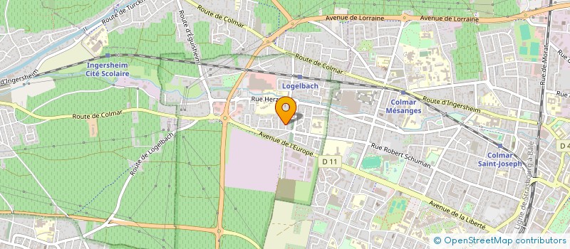 localisation de l'entreprise 788 925 212 à STRASBOURG