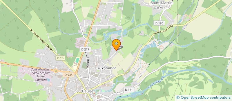 localisation de l'entreprise 788 933 521   LA FLECHE