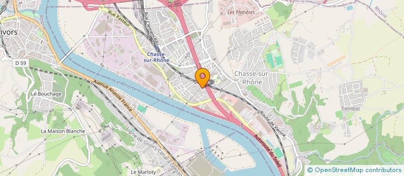 localisation de l'entreprise 788 952 943  à SAINT-CHAMOND