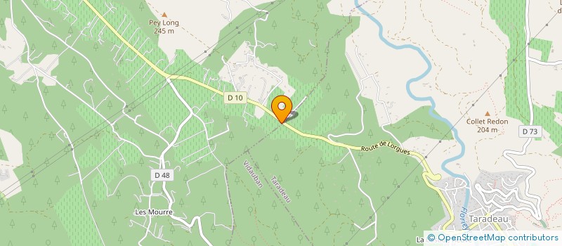 localisation de l'entreprise 789 003 837   LORGUES