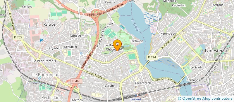 localisation de l'entreprise 789 006 087   LORIENT