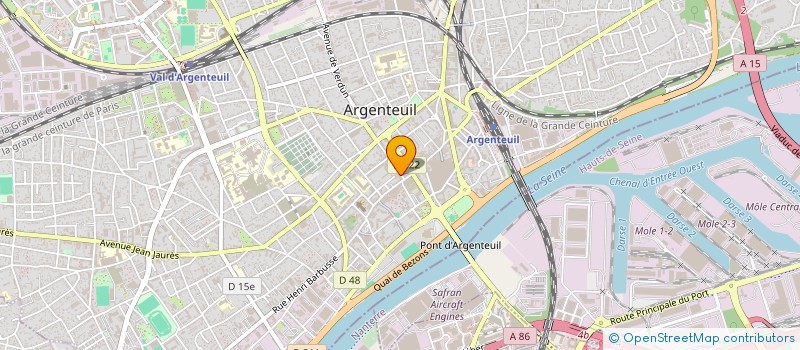 localisation de l'entreprise 789 013 570   ARGENTEUIL