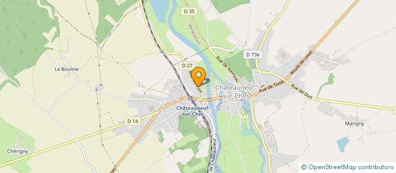 localisation de l'entreprise 789 013 927   CHATEAUNEUF-SUR-CHER