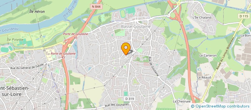 localisation de l'entreprise 789 026 598   BASSE-GOULAINE