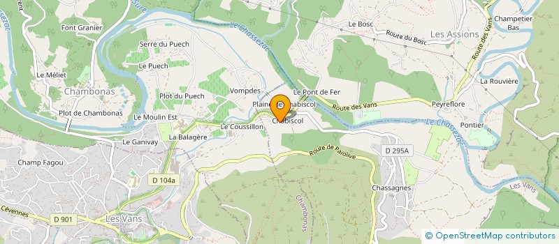 localisation de l'entreprise 789 034 014   LABLACHERE