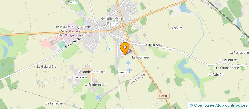 localisation de l'entreprise 789 065 885   NEUILLE-PONT-PIERRE