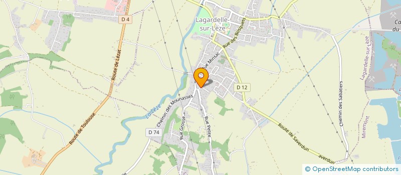 localisation de l'entreprise 789 076 700  à VILLENEUVE-TOLOSANE