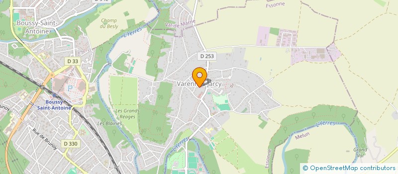 localisation de l'entreprise 789 081 627   VARENNES-JARCY