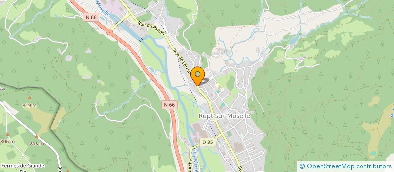 localisation de l'entreprise 789 087 236   FOUGEROLLES-SAINT-VALBERT