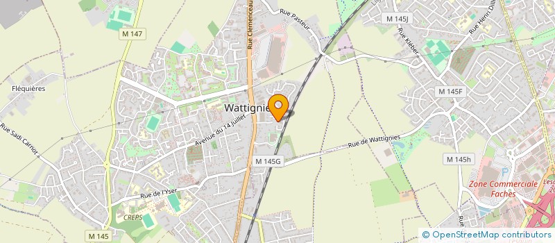 localisation de l'entreprise 789 087 293   WATTIGNIES