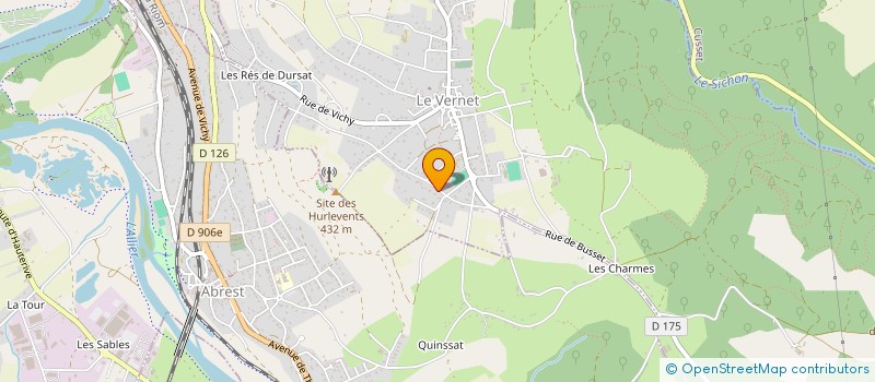 localisation de l'entreprise 789 100 146   BELLERIVE-SUR-ALLIER