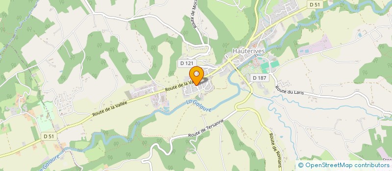 localisation de l'entreprise 789 133 337 à JOUILLAT