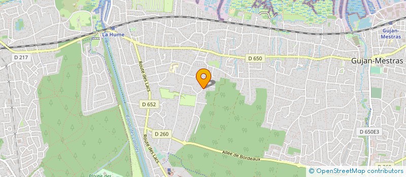 localisation de l'entreprise 789 137 007 à GUJAN-MESTRAS