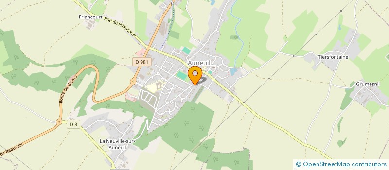 localisation de l'entreprise 789 139 805   AUNEUIL