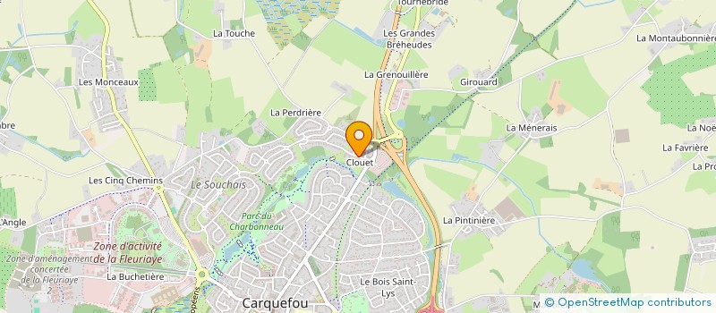 localisation de l'entreprise 789 140 704   NANTES