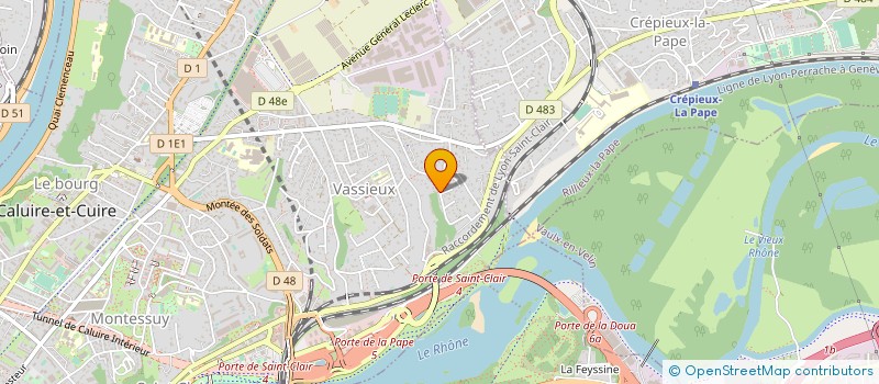 localisation de l'entreprise 789 155 942   CALUIRE-ET-CUIRE