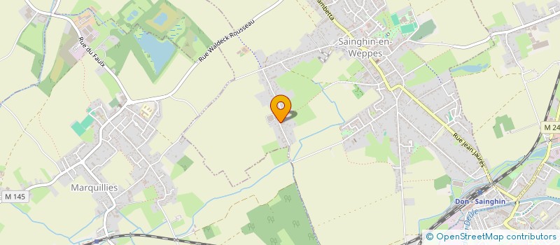 localisation de l'entreprise 789 173 689   SAINGHIN-EN-WEPPES