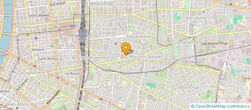 localisation de l'entreprise 789 197 183 à LYON