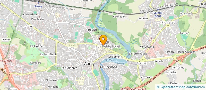 localisation de l'entreprise 789 216 710   THEIX-NOYALO