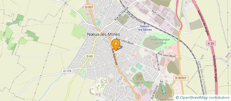 localisation de l'entreprise 789 221 660   HESDIGNEUL-LES-BETHUNE