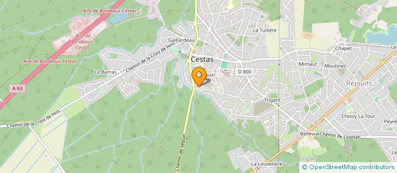 localisation de l'entreprise 789 224 375   CESTAS