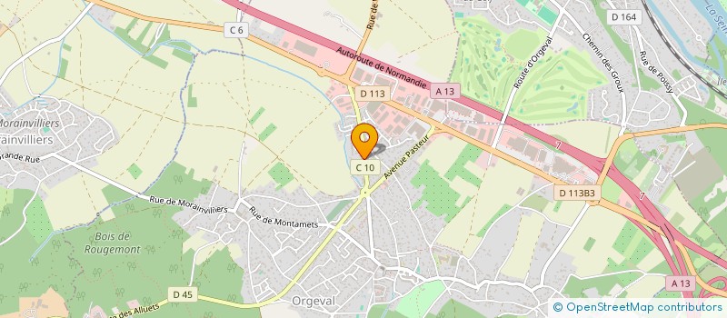 localisation de l'entreprise 789 240 199   ORGEVAL