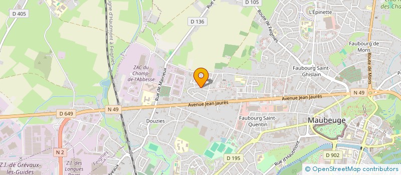 localisation de l'entreprise 789 243 797   AULNOYE-AYMERIES