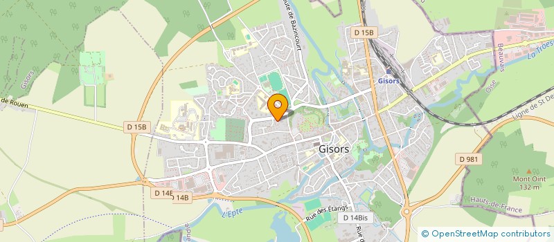 localisation de l'entreprise 789 248 697   GISORS