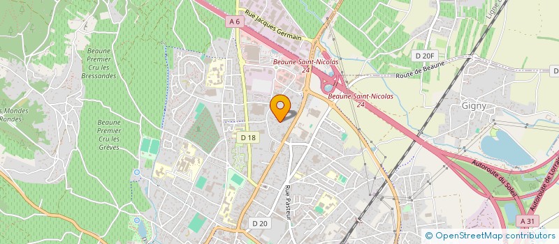 localisation de l'entreprise 789 262 888 à BEAUNE