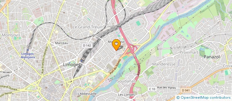 localisation de l'entreprise 789 274 107 à LIMOGES