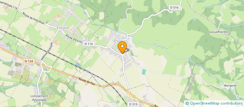 localisation de l'entreprise 789 277 902   ESCOU