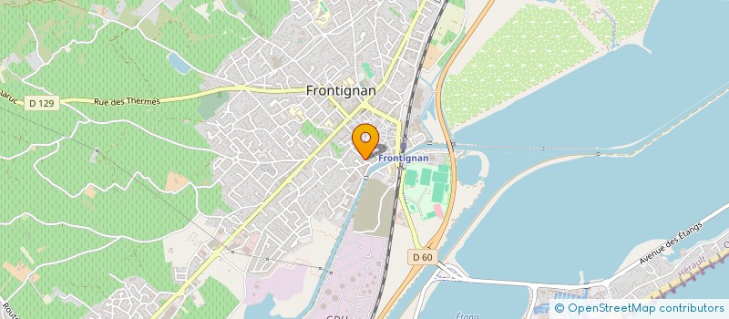 localisation de l'entreprise 789 307 907  à FRONTIGNAN