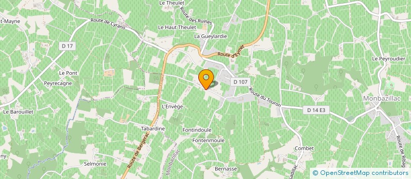 localisation de l'entreprise 789 331 477   MONBAZILLAC