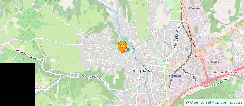 localisation de l'entreprise 789 334 695   LYON