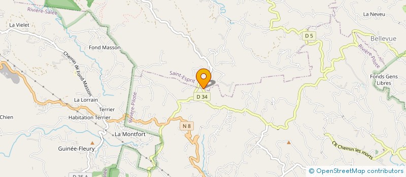 localisation de l'entreprise 789 351 558   RIVIERE-SALEE