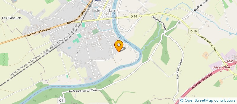 localisation de l'entreprise 789 361 771 à TOULOUSE