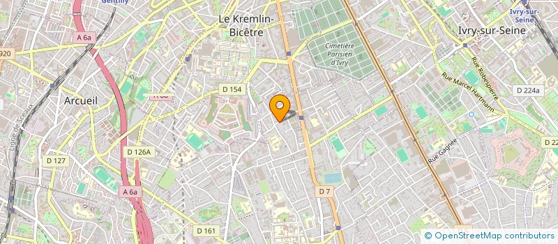 localisation de l'entreprise 789 380 474   VILLEJUIF