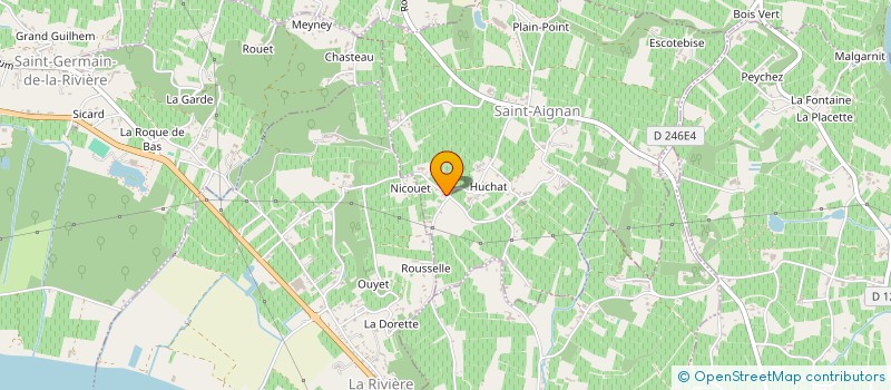 localisation de l'entreprise 789 385 440   SAINT-CIERS-DU-TAILLON