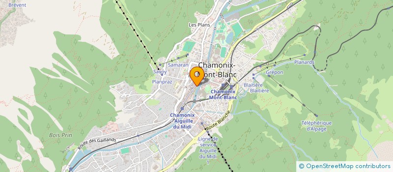 localisation de l'entreprise 789 393 725   CHAMONIX-MONT-BLANC