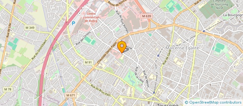localisation de l'entreprise 789 409 869 à TOURCOING