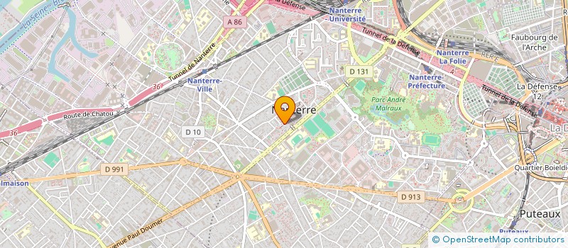 localisation de l'entreprise 789 423 530   NANTERRE