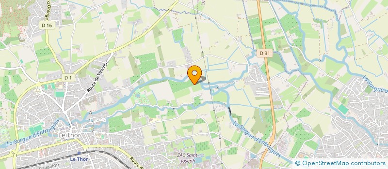 localisation de l'entreprise 789 434 677   LE THOR