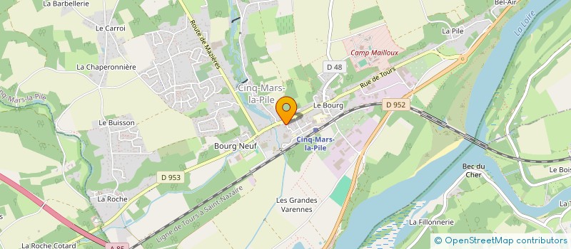 localisation de l'entreprise 789 467 065   CINQ-MARS-LA-PILE