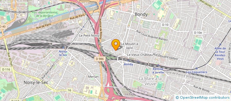 localisation de l'entreprise 789 473 378   BONDY