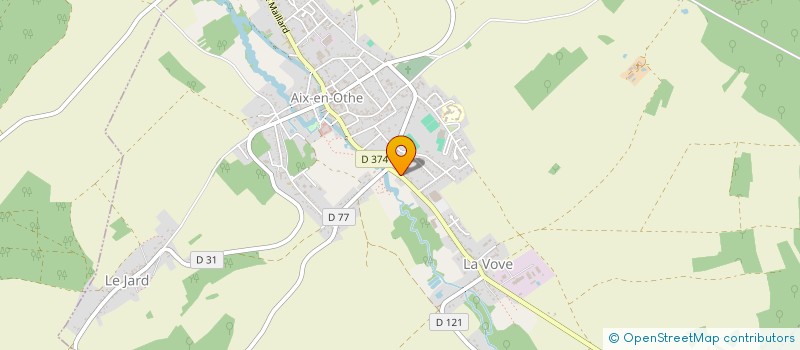 localisation de l'entreprise 789 477 676   AIX-VILLEMAUR-PALIS