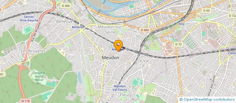 localisation de l'entreprise 789 491 065   MEUDON