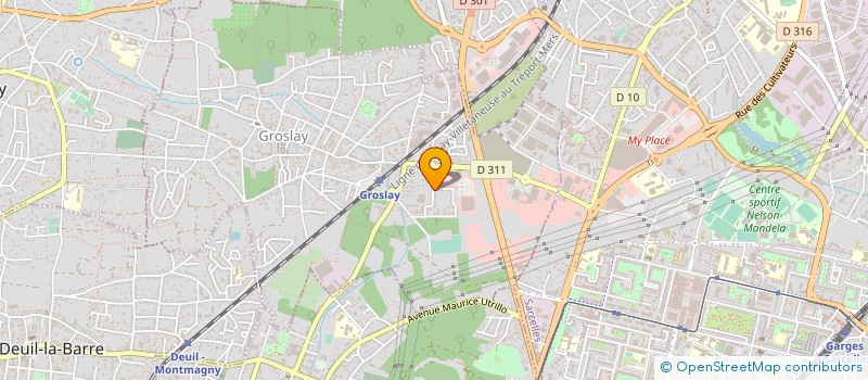localisation de l'entreprise 789 492 667  à GROSLAY