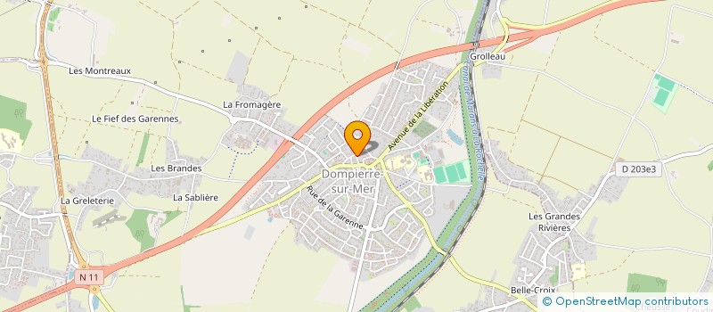 localisation de l'entreprise 789 492 824   DOMPIERRE-SUR-MER